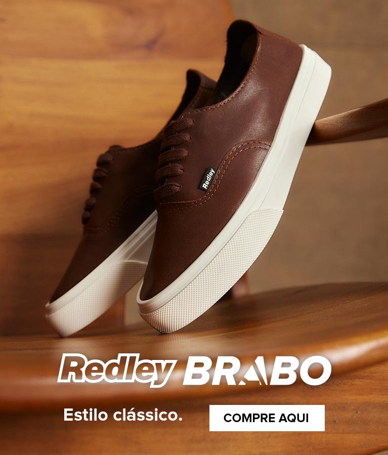 Brabo é o tênis de couro da Redley